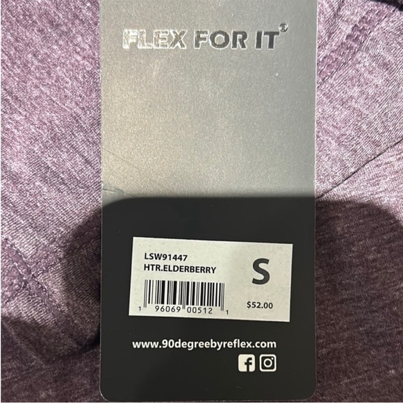 Purple Hoodie by 90 Degrees - Picture 5 of 9